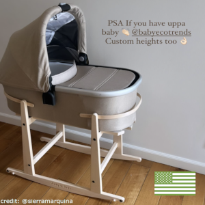 Addy & Sage Rocking Stand for UPPAbaby V2 & V3 Bassinets